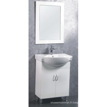 Meubles de Cabinet de salle de bains de 60cm MDF / PVC (C-6302)